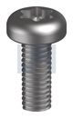 M5x12 THREAD ROLLING METAL TORX Z/P