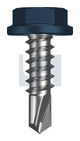 #10-16x16 DS METAL SDS FLANGED HEX HEAD DEEP OCEAN -CL4