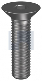 M10x50 SOCKET SCREW COUNTERSUNK CSK ZINC FLAKE