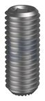 M16x35 SOCKET SET SCREW KNURL CUP PNT ZINC FLAKE