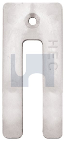 1.5x90 PACKING SHIMS WINDOW WHITE PLASTIC