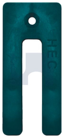 6.4x90 PACKING SHIMS WINDOW GREEN PLASTIC