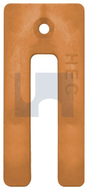 15x90 PACKING SHIMS WINDOW ORANGE PLASTIC