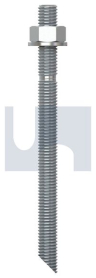 M10x130 STUD CHEM ANCHOR KIT(FLAT TOP) HOT DIP GALVANISED
