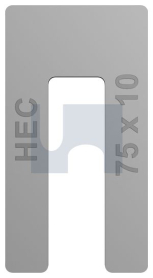 10x75 PACKING SHIMS WINDOW ALUMINIUM ALUMINIUM
