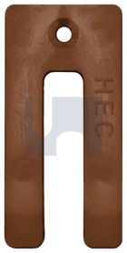 1x75 PACKING SHIMS WINDOW BROWN PLASTIC