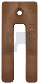 1x90 PACKING SHIMS WINDOW BROWN PLASTIC