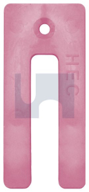 20x90 PACKING SHIMS WINDOW PINK PLASTIC