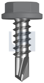 #10-16x16 METAL SDS FLANGED HEX HEAD BLUEGUM -CL4