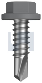 #14-14x22 METAL SDS FLANGED HEX HEAD BLUEGUM -CL4