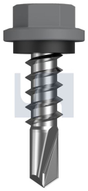 #14-10x25 METAL SDS HEX HEAD + WASHER BLUEGUM -CL4
