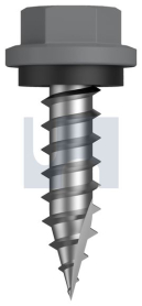 #14-10x25 TYPE 17 HEX HEAD + WASHER BLUEGUM -CL4