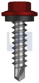 M6.2-11x25 VMAX SDS HEX + WASHER MANOR RED (SCORIA) -CL4