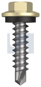 M6.2-11x25 VMAX SDS HEX + WASHER SANDBANK (STRAW) -CL4