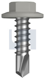 #12-14x20 METAL SDS FLANGED HEX HEAD SOUTHERLY -CL4
