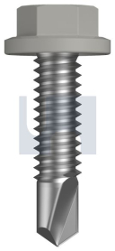 #14-20x25 METAL SDS FLANGED HEX HEAD SOUTHERLY -CL4