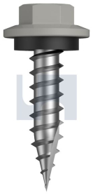 #12-11x25 TYPE 17 HEX HEAD + WASHER SOUTHERLY -CL4