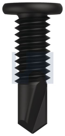 12-24x18 METAL SUPER FLAT FRAMING E-COAT BLACK