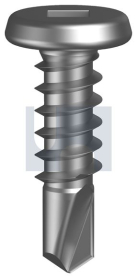 #10-16x16 METAL SDS FLAT HEAD 304 STAINLESS