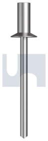#56 RIVET COUNTERSUNK SEALED PLAIN