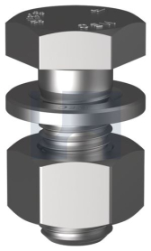 M12x55 K2 STRUCTURAL ASSEMBLY CL8.8 HOT DIP GALVANISED