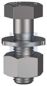M24x95 STRUCTURAL ASSEMBLY HOT DIP GALVANISED