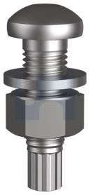 M12x30 TCBOLT STRUCTURAL K0 HRC HOT DIP GALVANISED