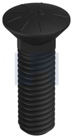 1-1/4x 5-1/4 UNC PLOW BOLT SQ NECK PLAIN