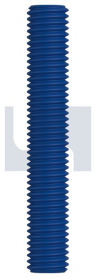1-1/2x190 UN8 STUD BOLT XYLAN BLUE