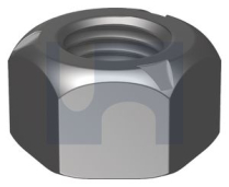 1-3/8x UNF HCL CONE LOCK NUT ZINC PLATE