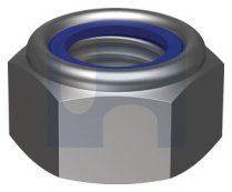 1-3/8x UNC NYLOC HEX NUT ZINC PLATED