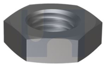 1-1/4 UNF HEX THIN NUT ZINC PLATED