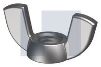 M6 WING NUT ZINC PLATED