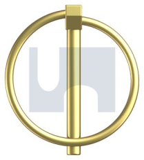 6.0mmx45 LINCH PIN ZINC YELLOW PASSIVATE