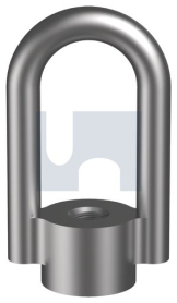 M24x105 ENERGY EYE NUT HOT DIP GALVANISED