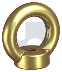 M6 LIFTING EYE NUT ZINC YELLOW PASSIVATE