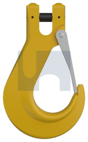 6mm SLING HOOK WITH CLEVIS POWDER COAT