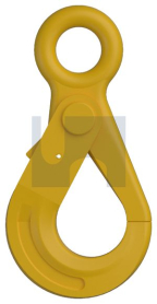 13mm SAFETY HOOK WITH EYE POWDER COAT