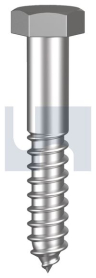 M16x100 HEX COACH SCREW 316 STAINLESS