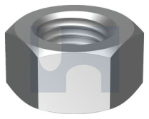 M10-1.00 METRIC FINE HEX NUT 316 STAINLESS