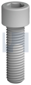 M16x25 SOCKET HEAD CAP SCREW ZINC FLAKE SILVER >1000HRS
