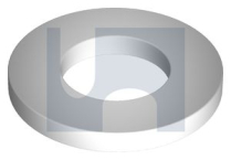 M24x50.0x3.8 FLAT RND SAMPSON WASHER ZINC FLAKE SILVER >1000