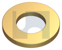 1/4x14.0x2.0 H9 IMPACT WASHER ZINC YELLOW PASSIVATE