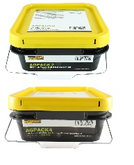 UNC Gr8 Hex Z/P Agpack Bolt, Nut & Washer Bundle