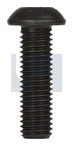 M12x45 CL12.9 Blk Button Head Socket  Screw