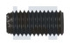 M4x4  Blk Steel Socket Grub Screw Knurled Cup Point