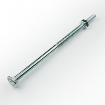 1/4x5.1/2 BSW Z/P Cup Hd Bolt & Nut-100