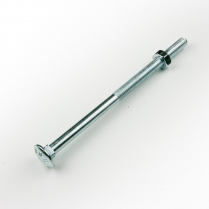 5/16x7 BSW Z/P Cup Hd Bolt & Nut-100