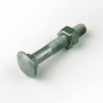 M08x50 CL4.6 Gal Cup Hd Bolt & Nut-150