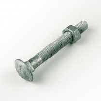 M08x70 CL4.6 Gal Cup Hd Bolt & Nut-100